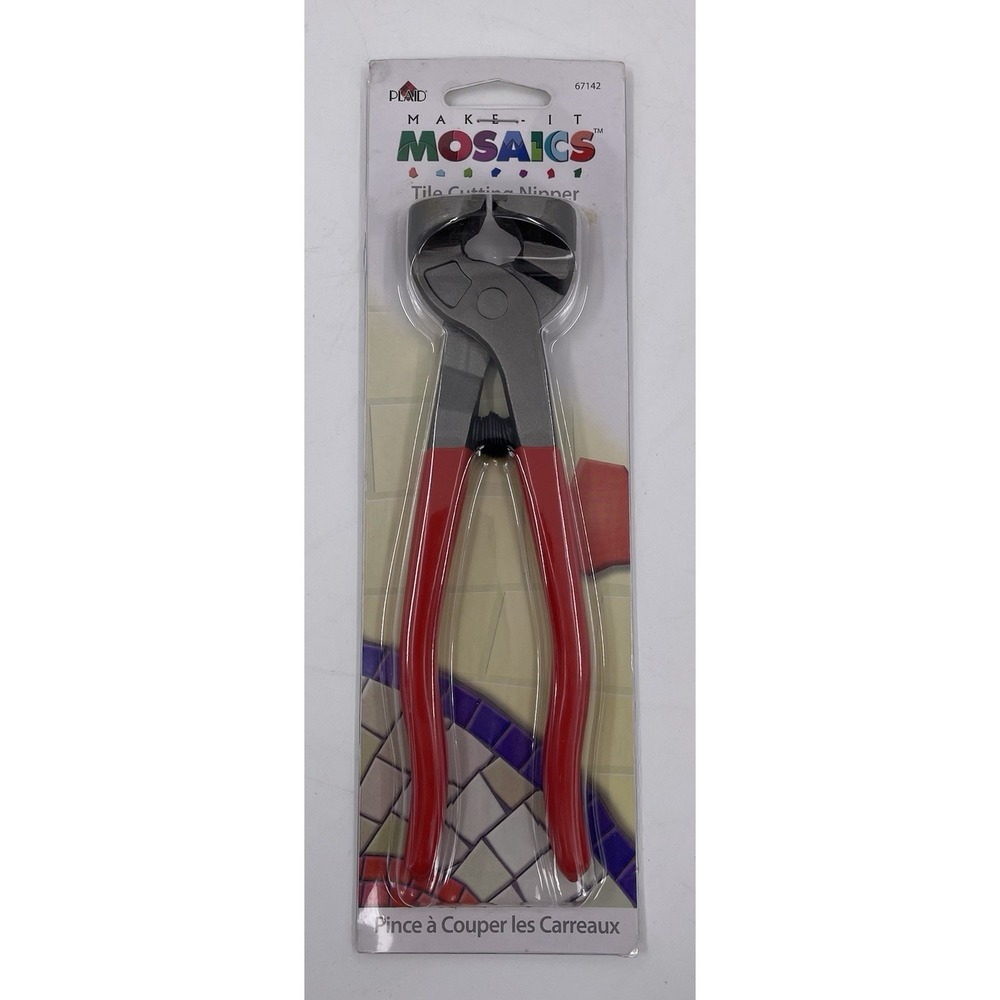 Plaid #67142 Make-It‎ Mosaics Tile Cutting Nipper New in Package NIP
